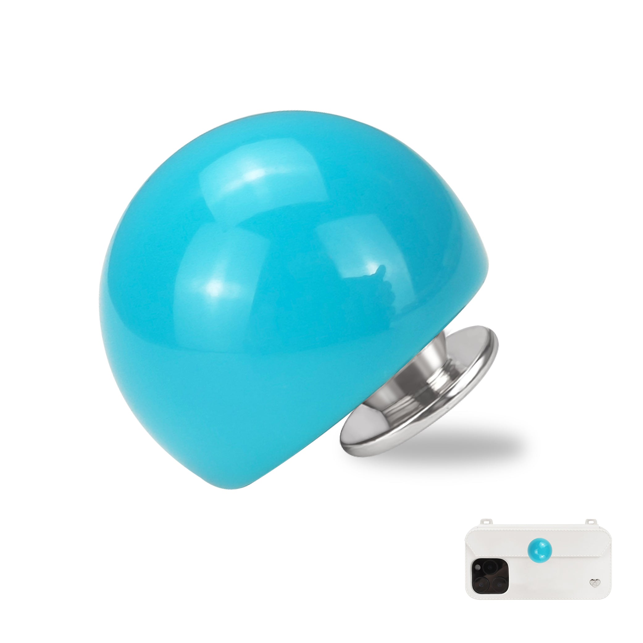 Pursecase Ornament - Blue bead - FABULOVE