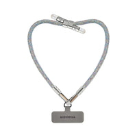 Iridescent iridescent BlingBling wristlet strap with Tiny Bulb reflector