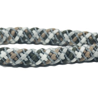 Close-up of Iceland strap's braided pattern