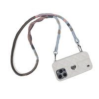 Mist Concerto long strap applied on phone case for crossbody carry