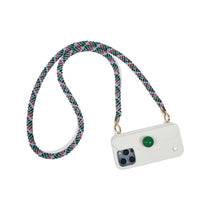 Tokyo strap mounted on phone case hardware