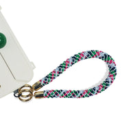 Tokyo wristlet used as phone strap attachment