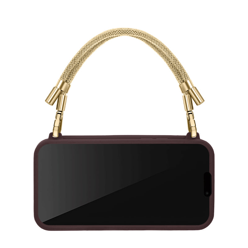 Sol【Golden Strap + Chocolate Pursecase】- 30% Off