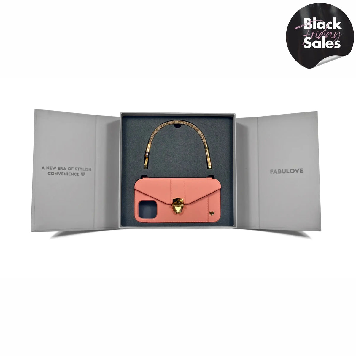 AURA Purse Case Gift Set - Burlwood