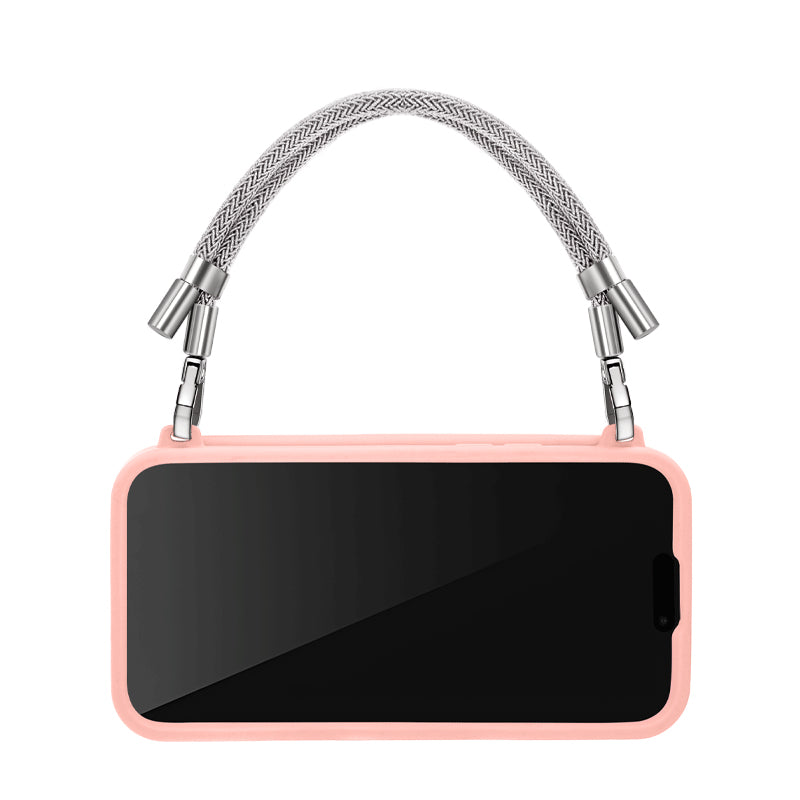 Sol【Silver Strap + Flamingo Pursecase】- 30% Off