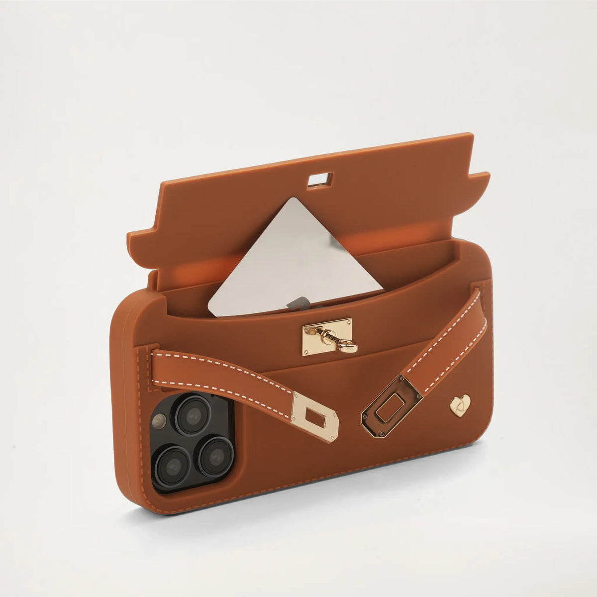 Recycled Silicone iPhone Purse Case with Mini Wallet | LUMI
