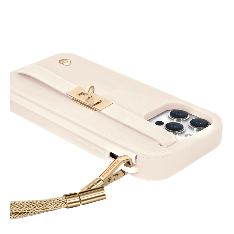 Lumi【Golden Strap + Beige Pursecase】