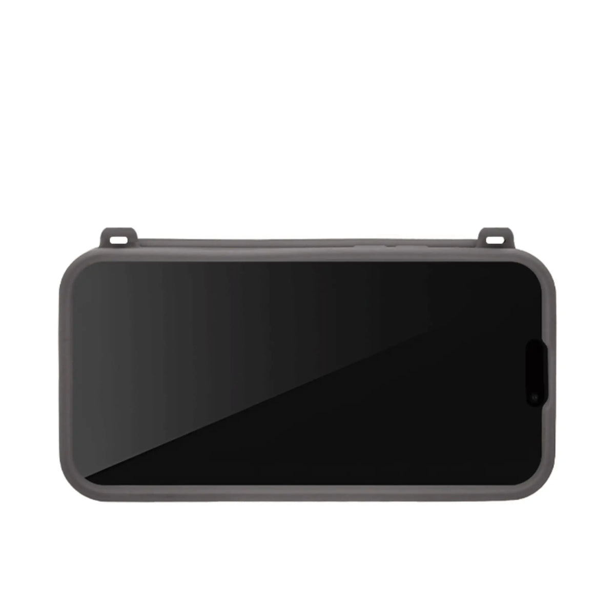 Integrated strap ears on Elephant iPhone purse case