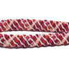 Magnified Paris strap braid texture
