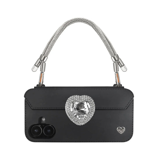 Adjustable Lurex Wristlet With Tiny Bulb - Silver